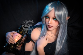 Sex lalka Fantasy 150 cm Samantha E Cup – demoniczna elfka TPE Premium