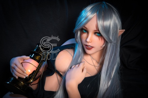 Sex lalka Fantasy 150 cm Samantha E Cup – demoniczna elfka TPE Premium