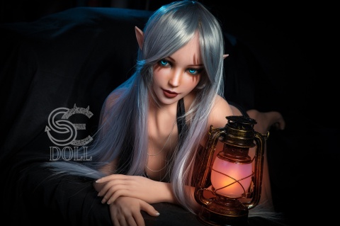 Sex lalka Fantasy 150 cm Samantha E Cup – demoniczna elfka TPE Premium