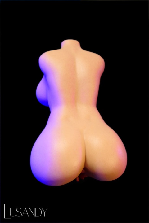 Lusandy Pocket Pussy – silikonowy mini tors dla mężczyzn