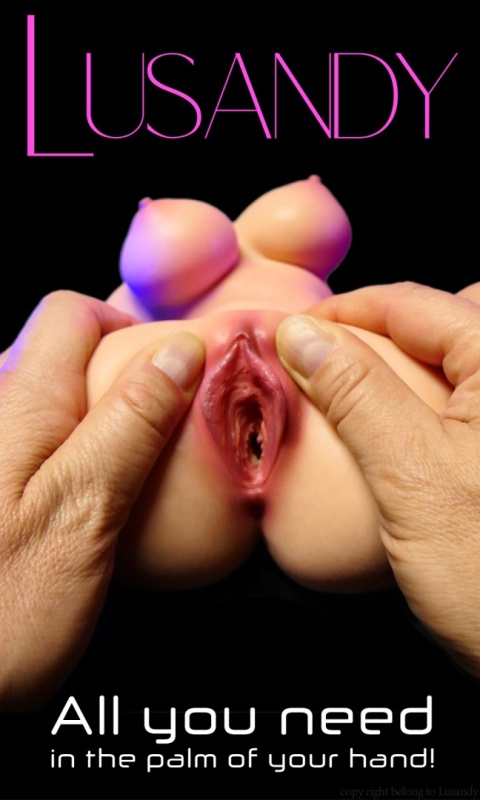 Lusandy Pocket Pussy – silikonowy mini tors dla mężczyzn