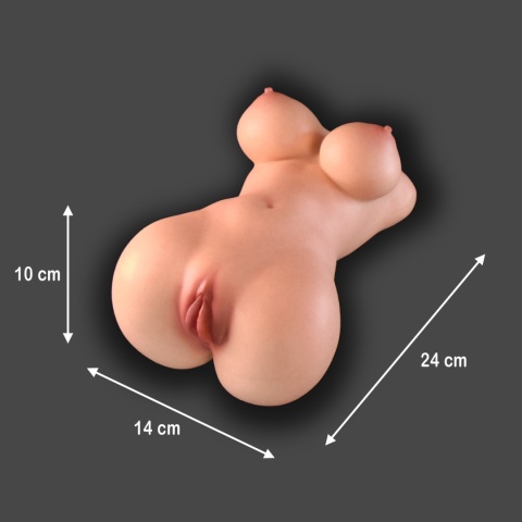 Lusandy Pocket Pussy – silikonowy mini tors dla mężczyzn
